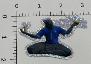 Spirit Of Detroit Lions NFL 3" x 2" Vinyl Sticker Playoffs Jersey Glitter - Picture 1 of 4