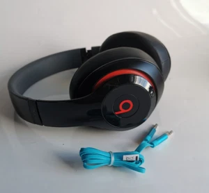 Beats By Dr.dre studio WIRED Over-ear Headphones Black Pink - Picture 1 of 24
