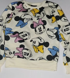 DISNEY Minnie Mouse Sweater Kids Small - Picture 1 of 4