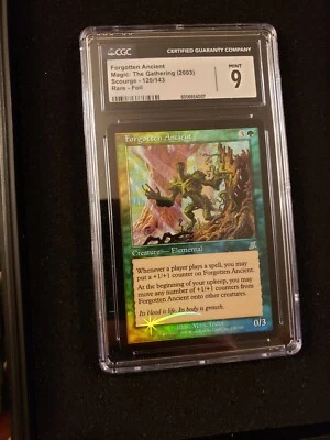 Forgotten Ancient FOIL Rare CGC 9 Mint Scourge MTG Magic not psa/bgs - Image 1 of 4