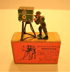 Superb & Scarce W. Britains 1939 No. 1728 Predictor & Operator Mint Boxed - Picture 1 of 5