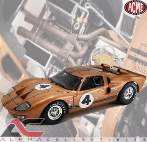 ACME SC18002 1:18 1967 MERCURY GT40 MKII DAYTONA 24 HORAS MARCA DONOHUE - Imagen 1 de 6