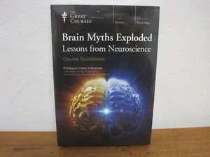 NEW The Great Courses Brain Myths Exploded Lessons From Neuroscience Book & DVD - Imagen 1 de 6