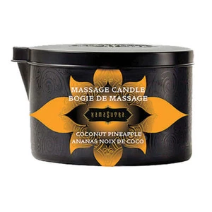 Vela de masaje sin cera Kama Sutra Ignite - piña de coco 6 oz - Imagen 1 de 3