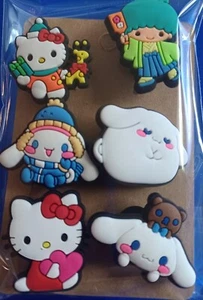 Hello Kitty and Friends Shoe Charms for CROCs Set of Six - Picture 1 of 1