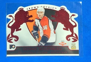 Dennis Seidenberg RC /350 2002-03 Crown Royale Red #129 - Picture 1 of 2