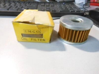 NOS Emgo Oil Filter Fits: Suzuki 81-83 DR500 90-13 DR600 10-85900 Foto 1 de 4