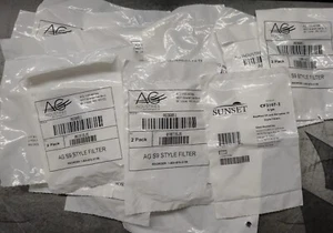 AG S9 Style Filter (AG36851,CF2107-2) 2 Pack / LOT of 17 NEW Free Shipping - Picture 1 of 3