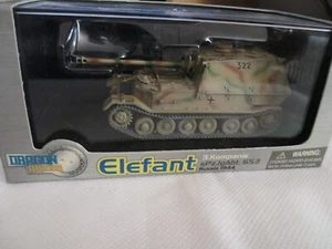 DRAGON ARMOR 1:72 GERMAN ELEFANT 3 KOMPANIE SPZ.JGABT 653 RUSSIA 1944 - Picture 1 of 3