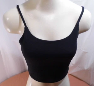 Lemedy Women's Padded Sports Bra Fitness Workout Yoga Tank Top, Black - Picture 1 of 10