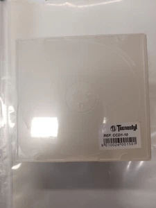 10 PZ CUSTODIA SOTTILE JEWEL CASE SLIM 7 mm CD SINGLE NUOVO IMBALLATO - Afbeelding 1 van 2