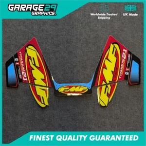 FMF TITANIUM POWERCORE 2.1 EXHAUST STICKER KIT - Picture 1 of 1