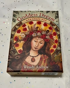 Goddess Dream Oracle, Cards with physical book by Andrew, Wendy, Like New Used - Picture 1 of 5