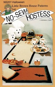 NO SEW HOSTESS PATTERN-HALLOWEEN- BY-THE LITTLE BROWN HOUSE PATTERNS - Picture 1 of 1