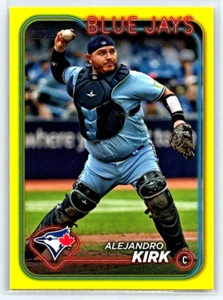 Alejandro Kirk 2024 Topps Series 2 #655 Yellow - Picture 1 of 2