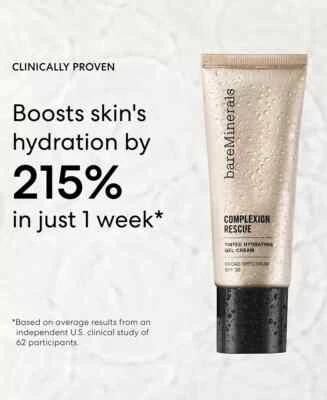 bareMinerals Complexion Rescue Tinted Hydrating Gel  SPF30 [ PICK YOUR SHADE ] - Image 1 of 3