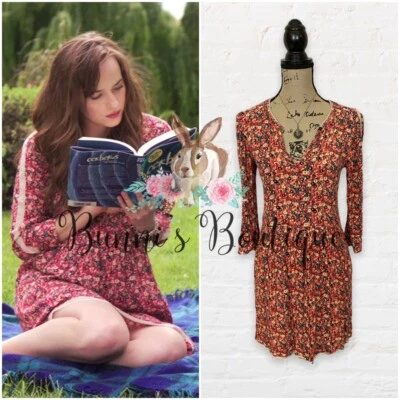 Anastasia Steele's Zadig & Voltaire's Riva Floral Eve Dress Fifty Shades Freed - Image 1 of 4