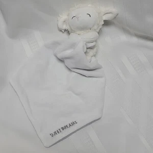 Carter's Baby Lovey Lamb White Grey Sweet Dreams Plush Security Blanket - Picture 1 of 5