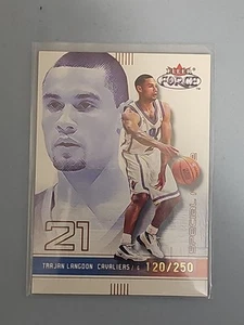 2001 Fleer Force Trajan Langdon Special Force Card #52 Numbered To 250 - Picture 1 of 2