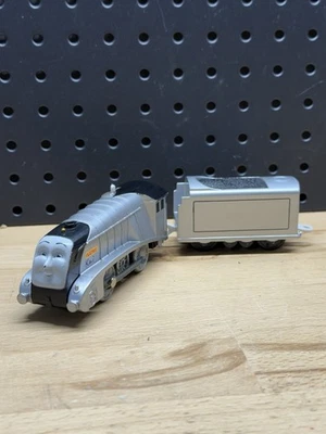 Thomas & Friends Trackmaster Train Engine Silver Spencer & Tender - Image 1 of 2