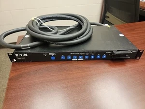 EATON IPC3402-NET CONTRÔLEUR D'ALIMENTATION INTELLIGENT, 8 PRISES, 19" MONTABLE EN RACK M4 - Photo 1/3
