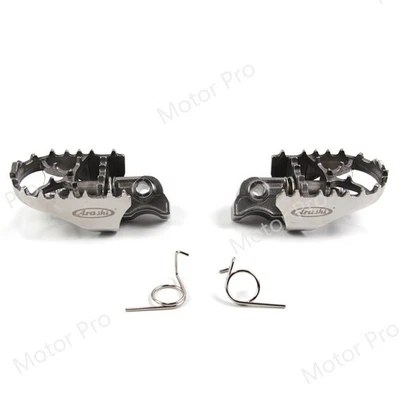 Pedales estriberas delanteras Arashi para BMW R1200GS 2013-2018 R1250GS 2019-2022 Foto 1 de 4