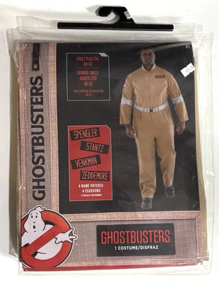 Ghostbusters Costume Adult Plus 2XL 48-52 New Halloween - Image 1 of 4