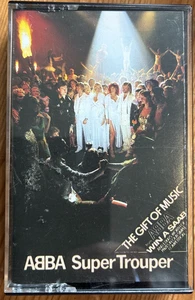 1980 EPIC CASSETTE TAPE - ABBA - SUPER TROUPER - EPC 40-10022 - Picture 1 of 1