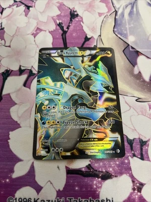Black Kyurem EX (145 Full Art) 145/149 Boundaries Crossed Holo Lightly Played - Image 1 of 4
