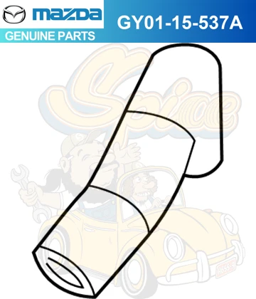 Sistema de refrigeración bomba de agua MPV Mazda 2000-2001 tubo de refrigeración GY01-15-537A Foto 1 de 1