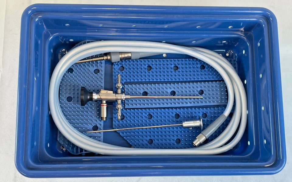 Conmed Linvatec T2930 Autoclavable Arthroscope Set w/ Hardware Light Cord & Case - Image 1 of 4