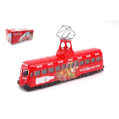 COCA COLA SINGLE DECKER TRAM 1:76 Corgi Autobus Modellino Nuovo - Immagine 1 di 4