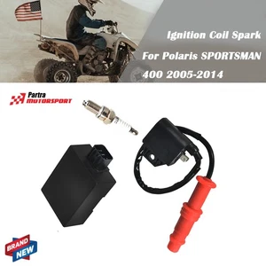 Ignition Coil Spark Plug CDI For Polaris SPORTSMAN 400 2005-2014 3089239 New - Bild 1 von 10