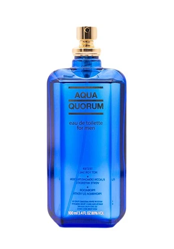 Aqua Quorum by Antonio Puig 3.3 oz EDT Cologne for Men Brand New Tester - Image 1 of 1