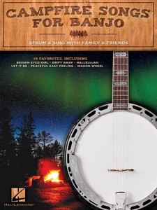 Campfire Songs for Banjo 30 Strum & Sing Easy Folk Sheet Music Chords Lyric Book - Picture 1 of 1