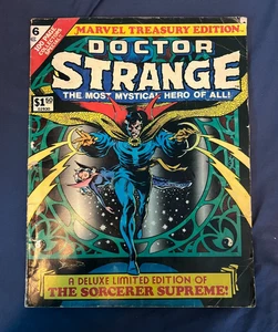 Marvel Treasury Edition #6 Doctor Strange Marvel Comics 1975 formato gigante - Foto 1 di 6