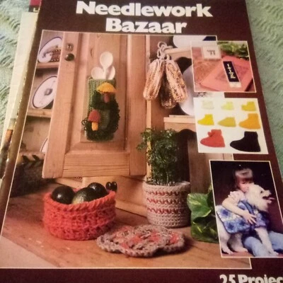 Needlework Bazaar Leisure Arts Leaflet 135 25 Projects - Image 1 of 4