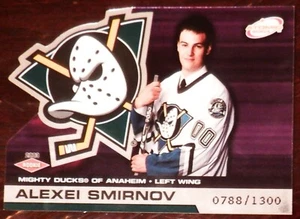 Alexei Smirnov Pacific Atomic rookie card 103 - 1300, 2002 03 NHL, Mighty Ducks - Picture 1 of 2