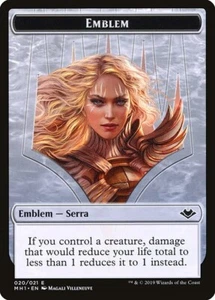 Serra Emblem Token 10x - Colorless - Villeneuve Art - MH1 Modern - MTG Magic NM - Bild 1 von 1