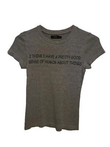 A TEEN Grey T-Shirt - Small - Picture 1 of 3