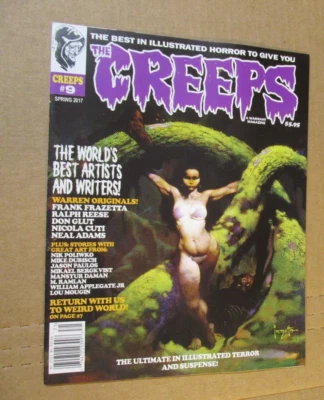 THE CREEPS #9 SPRING 2017 NEWSTAND MAGAZINE NEW Foto 1 de 4