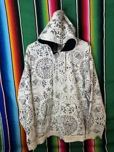 Vintage Y2K Skateboard Xl Skull Mexican Hoodie Sz Dk - Picture 1 of 7