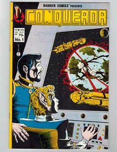 Conquerer #1 Comic Book August 1984 Harrier Comics Publishing - Picture 1 of 2
