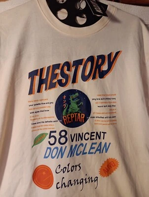 NEW + TAG The Story Rugrats Reptar Y2k Aelfric Eden TShirt Mens Large LA!XTON - Image 1 of 4