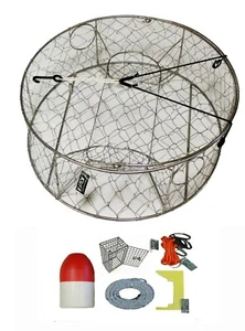 KUFA Stainless Steel Crab Trap with Zinc Anode & Accessory Kit (CT100+CEC1+ZIN1) - Picture 1 of 10