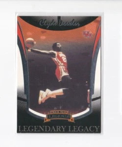 CLYDE DREXLER 2006-07 PRESS PASS LEGENDS LEGENDARY LEGACY INSERT CARD-SHIPS FREE - Picture 1 of 24