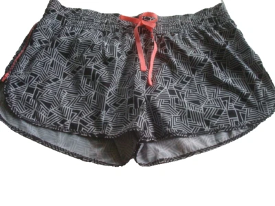 女士青少年短裤黑白 XL 码全新 — 第 1/2 张图片