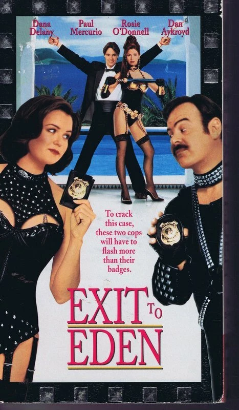 Exit to Eden VINTAGE VHS Cassette Rosie O'Donnell Dana Delany Dan Aykroyd — 第 1/1 张图片