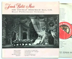 ALP 1656 French Ballet Music Thomas Beecham RPO Delibes, Gounod, Massenet HMV EX - Picture 1 of 8