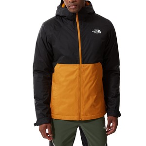 north face giacca gialla